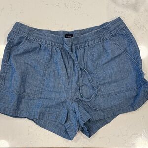 J. Crew High Waist Blue Women's Shorts